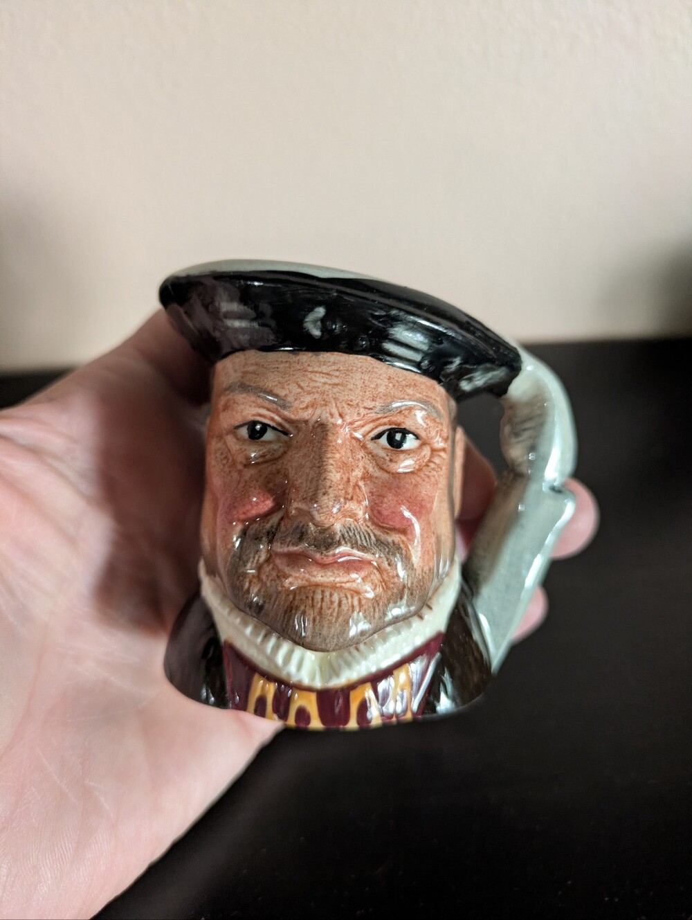 Vintage Royal Doulton Henry VIII Toby Jug/Mug.  1975.  Perfect Condition.